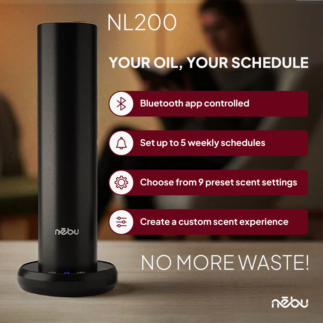 NL200 Bundle - Bluetooth Diffuser + 3 Fragrance Oils - Image 10